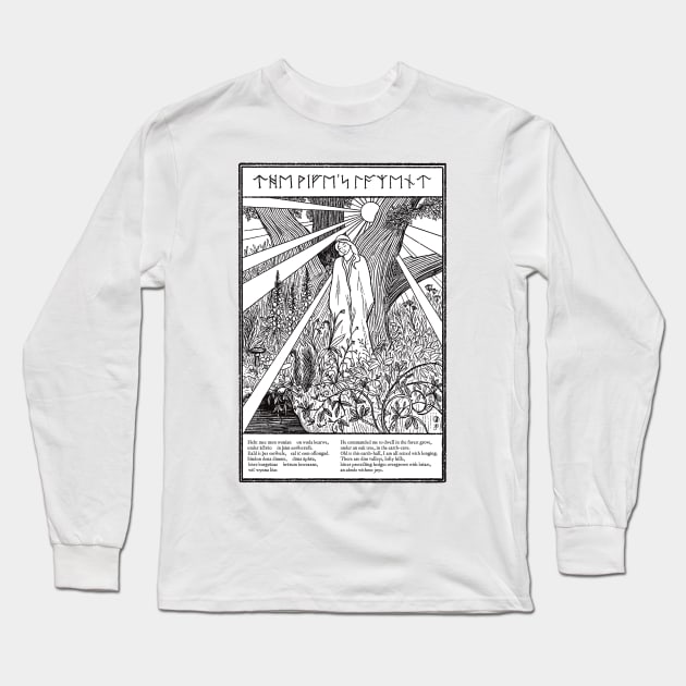 The Wife's Lament Long Sleeve T-Shirt by Thistle Moon